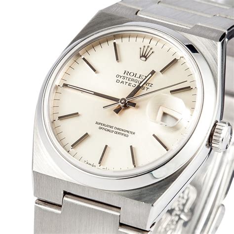 rolex oyster perpetual datejust quarzo|rolex oysterquartz day date value.